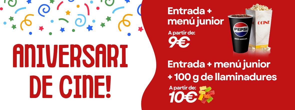 un aniversari de cine